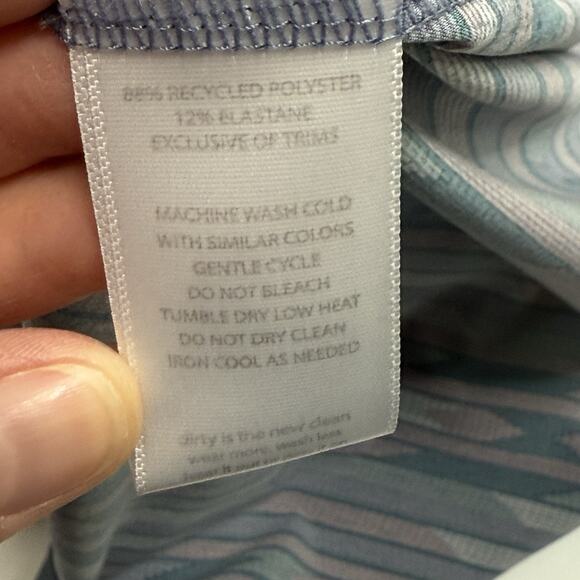 Toad & Co Women's Size L Sunkissed Maxi Floral Dress Blue/Purple Wrap Cut Out - Picture 12 of 14